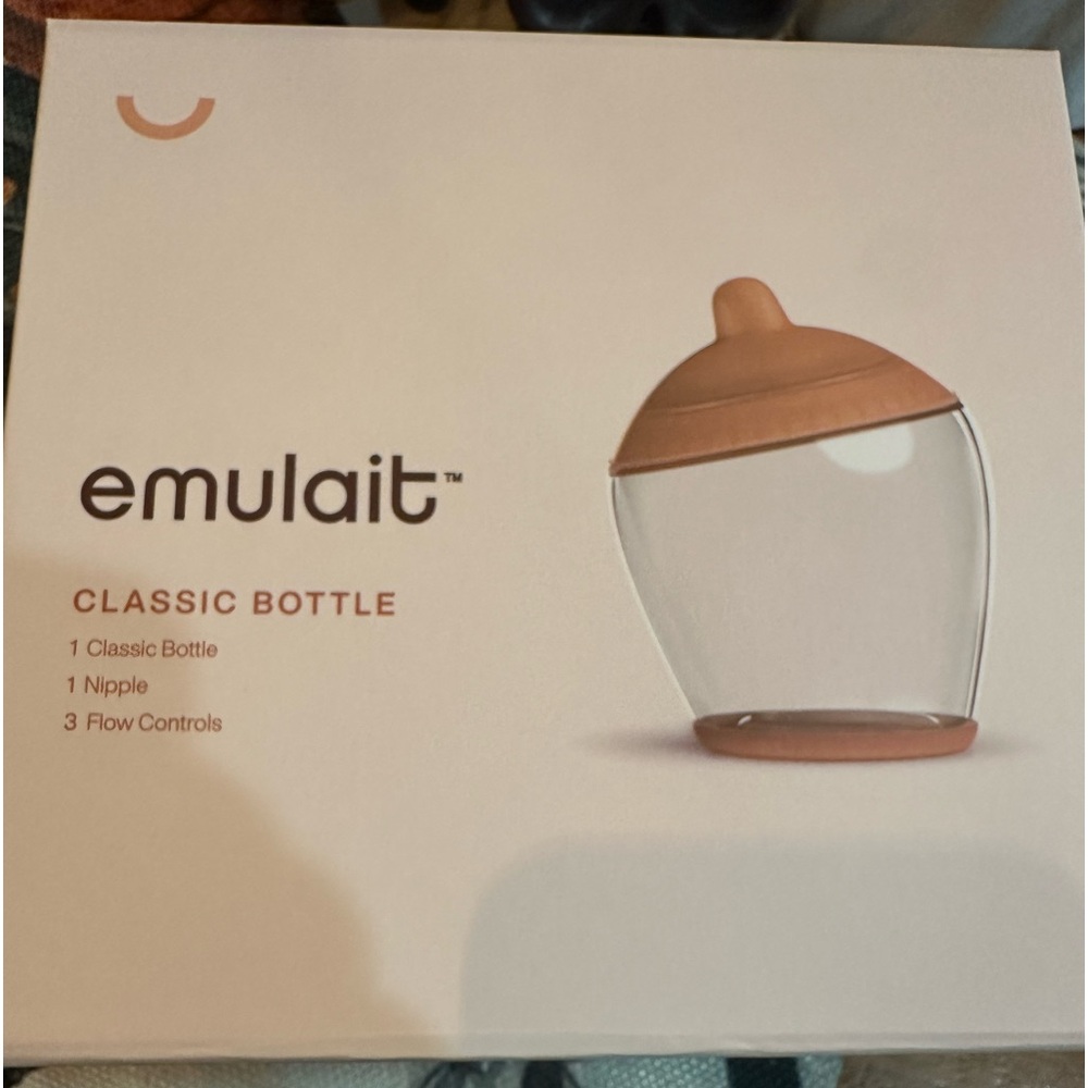 Brand new Emulait bottle.